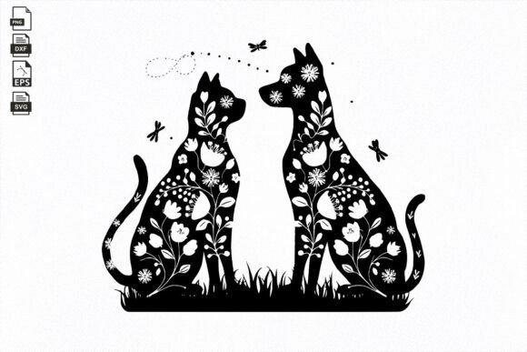 Floral Cat and Dog – An Embroidery Designer's Review