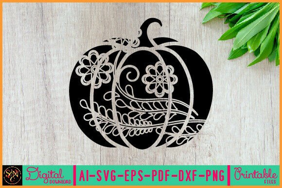 Flower Fall Animal SVG Vector 14
