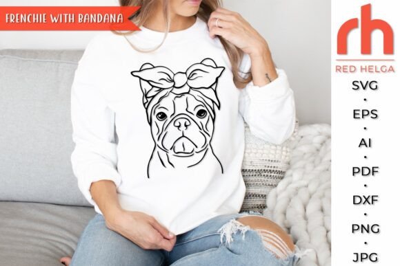 Frenchie Bandana SVG: French Bulldog DXF Review