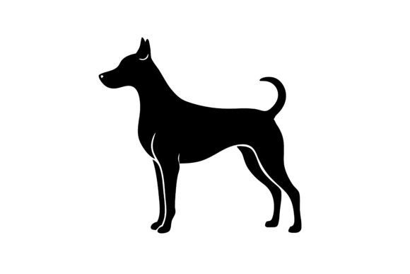 Minimalist Black Dog Silhouette Simple: A Designer's Review